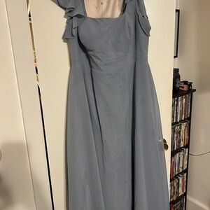Azazie Dusty Blue Bridesmaid dress